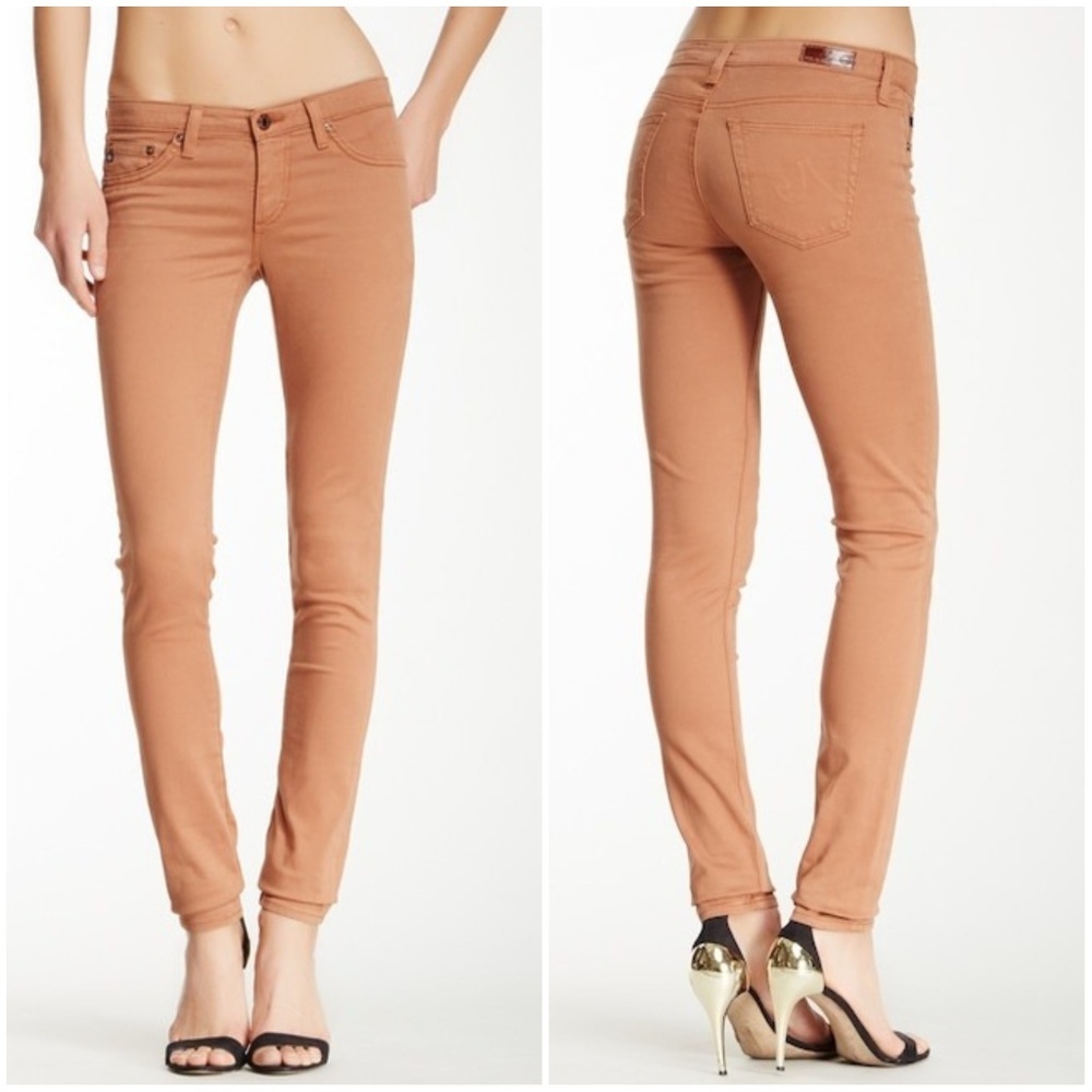 AG JEANS The Legging Super Skinny in Fawn